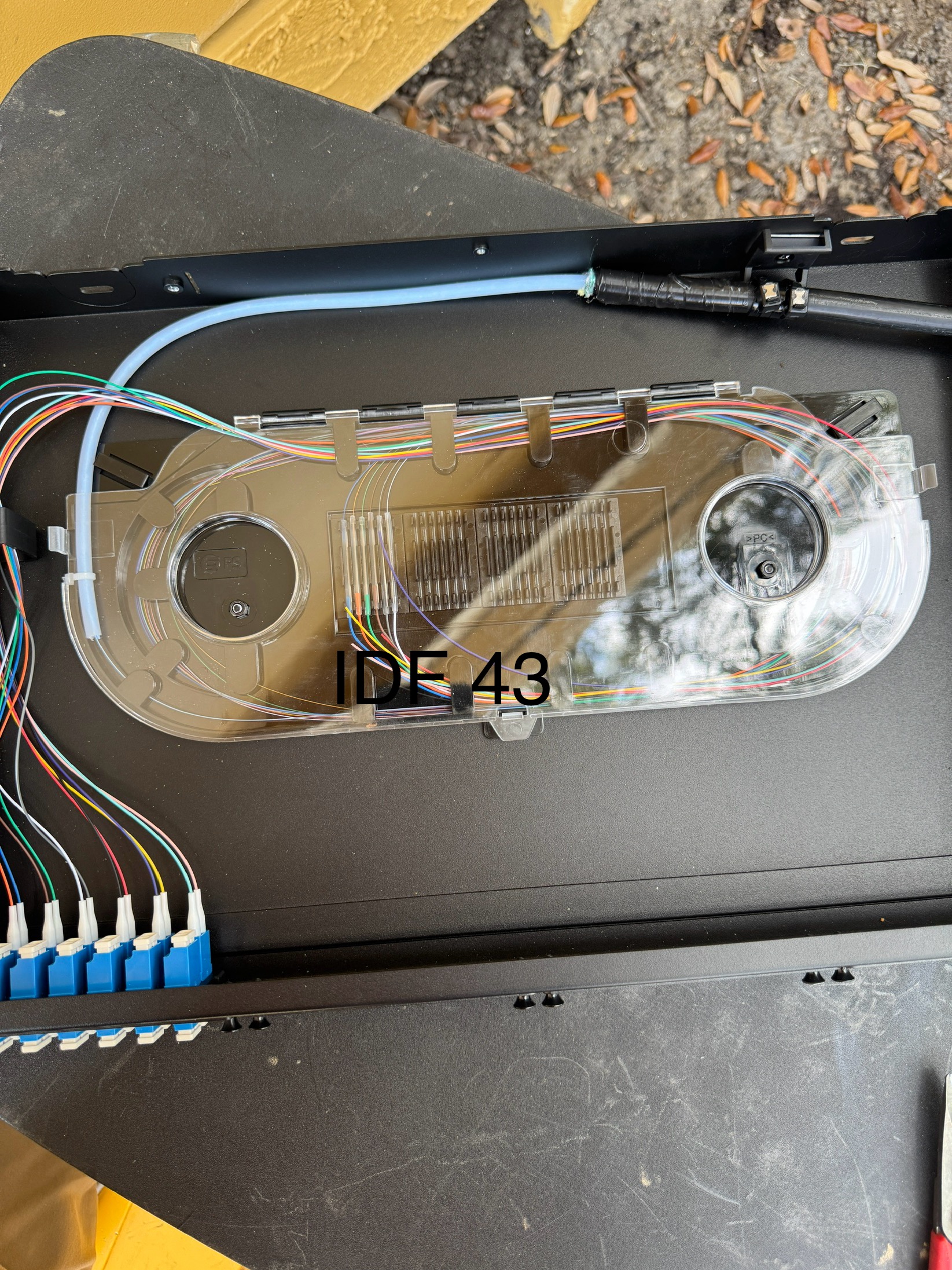 IDF splicing work at Jacksonville multifamily fiber deployment